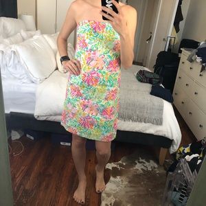 Lily Pulitzer Strapless Dress